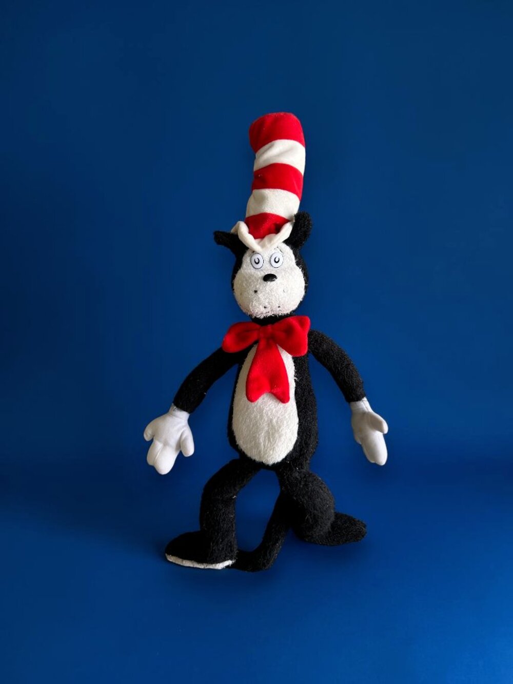 Vintage Dr Seuss Cat In The Hat 24" Plush Official Movie Merchandise Toy 2003